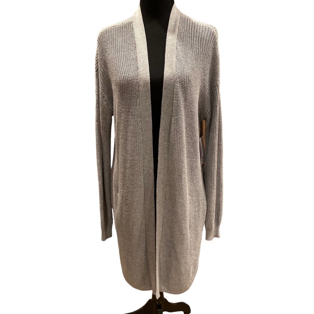 Shoedazzle Cardigan Lightweight Gray